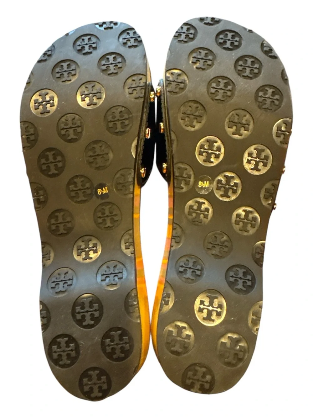 ⭐️NIB⭐️Tory Burch Dixon Black Patent Slide Sandals